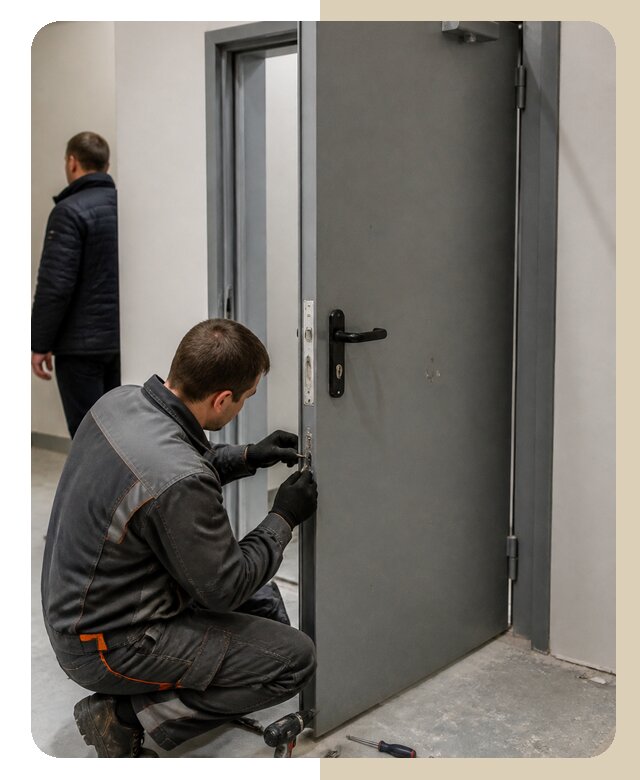 Ремонт противопожарной двери в Тейково по цене 7067 р. | ДвериЛегко-Ткв